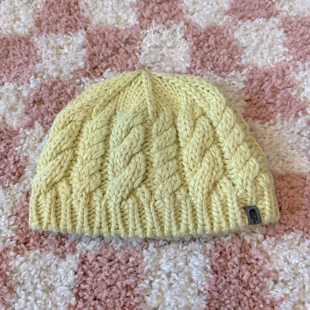 The North Face Girls Crochet Knit Beanie Hat